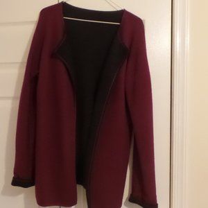 Reversible cardigan